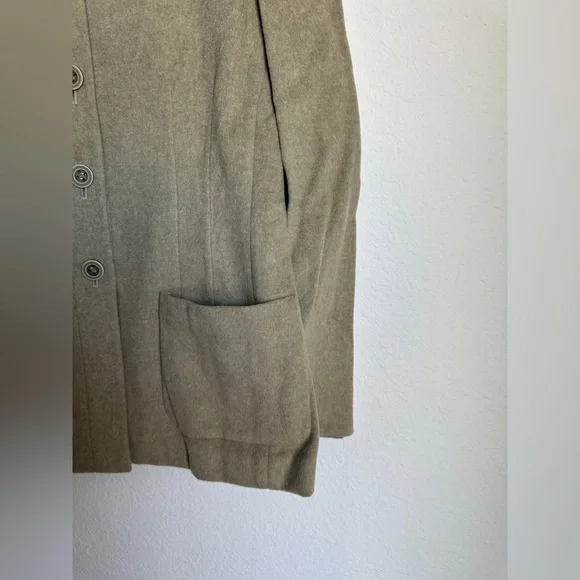 Vintage Valentino wool jacket - Miss‎ Valentino pure wool Alpaca coat size 12 - Picture 8 of 17